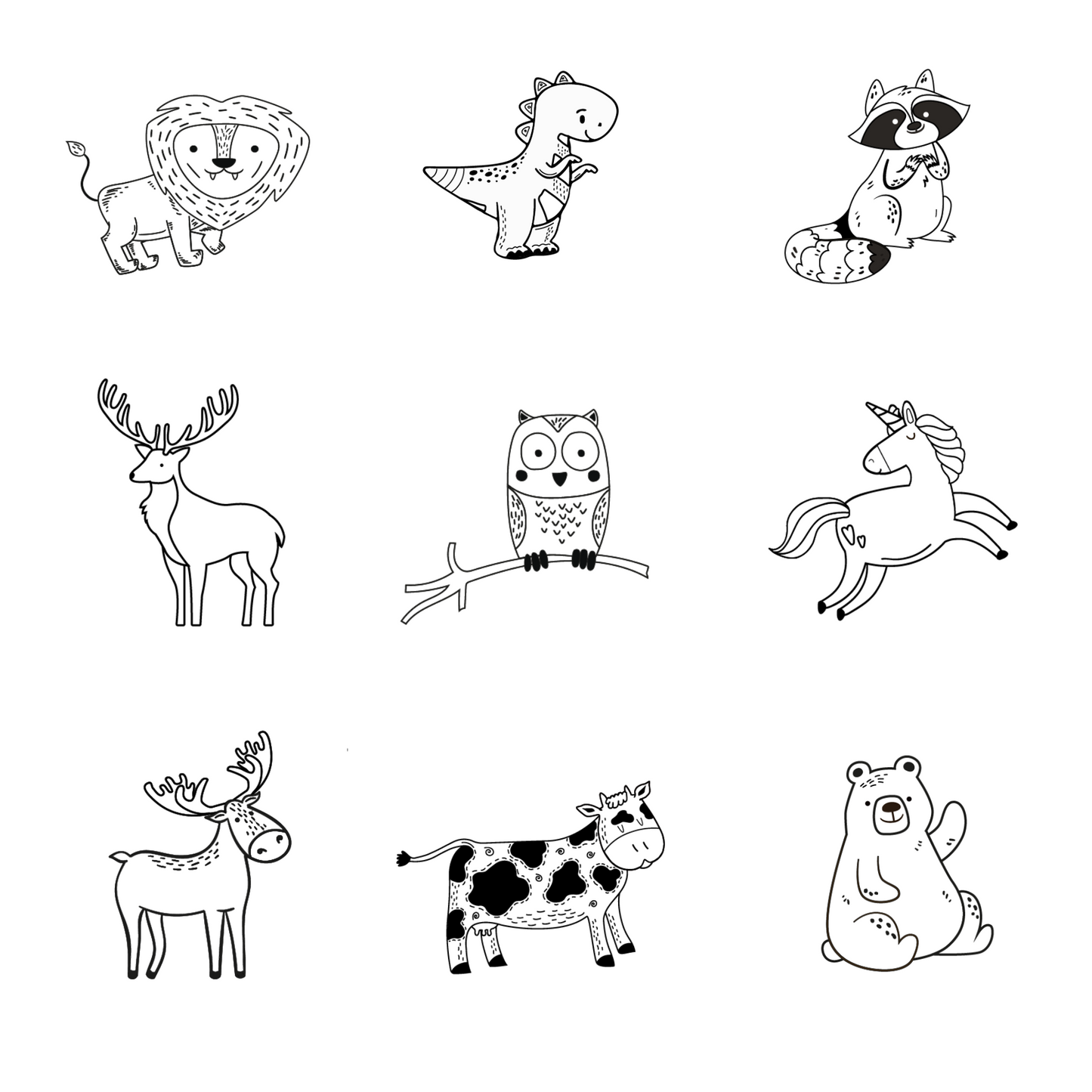 Valise de naissance: animaux