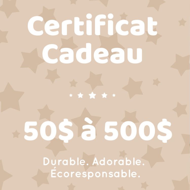 Certificat cadeau