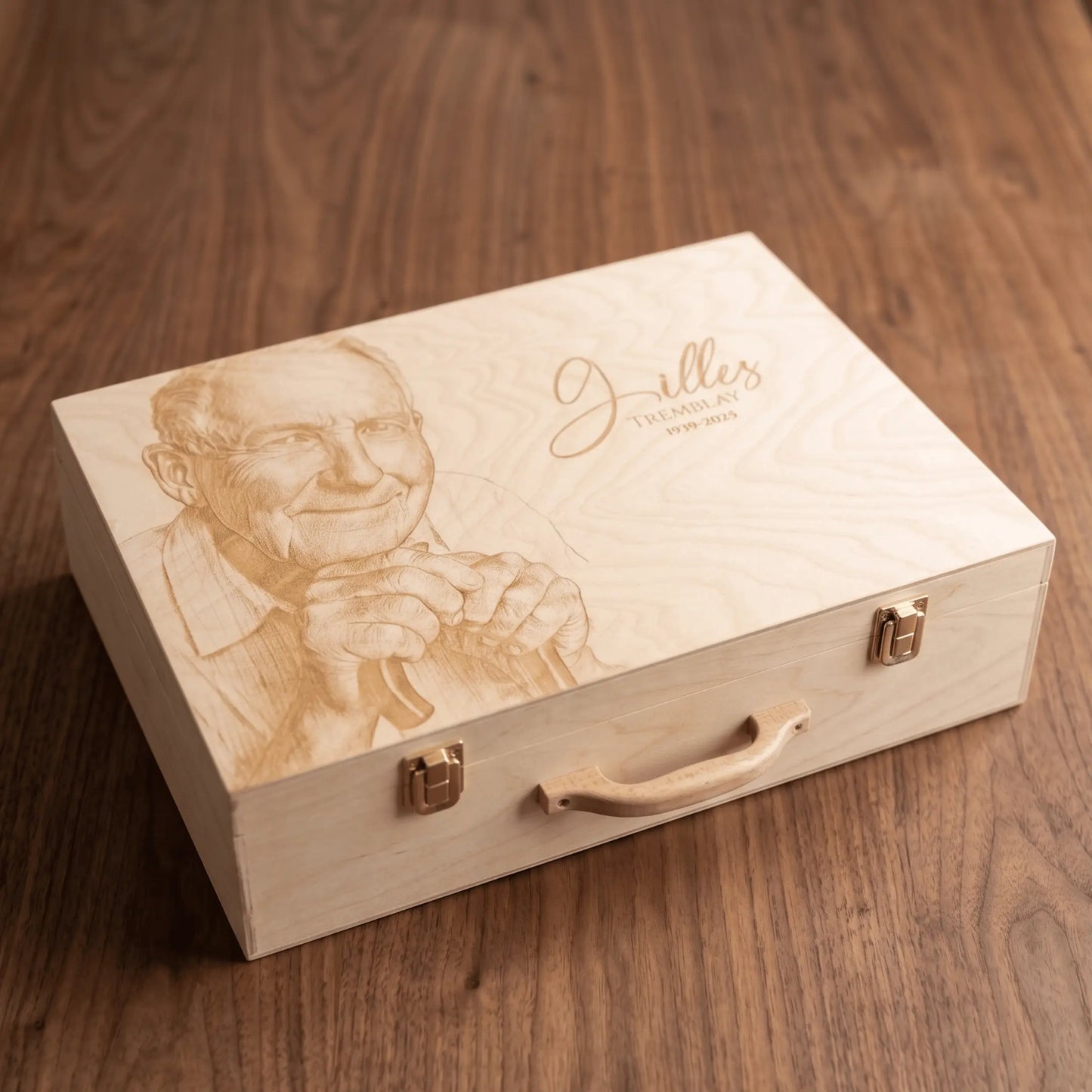 Valise commémorative